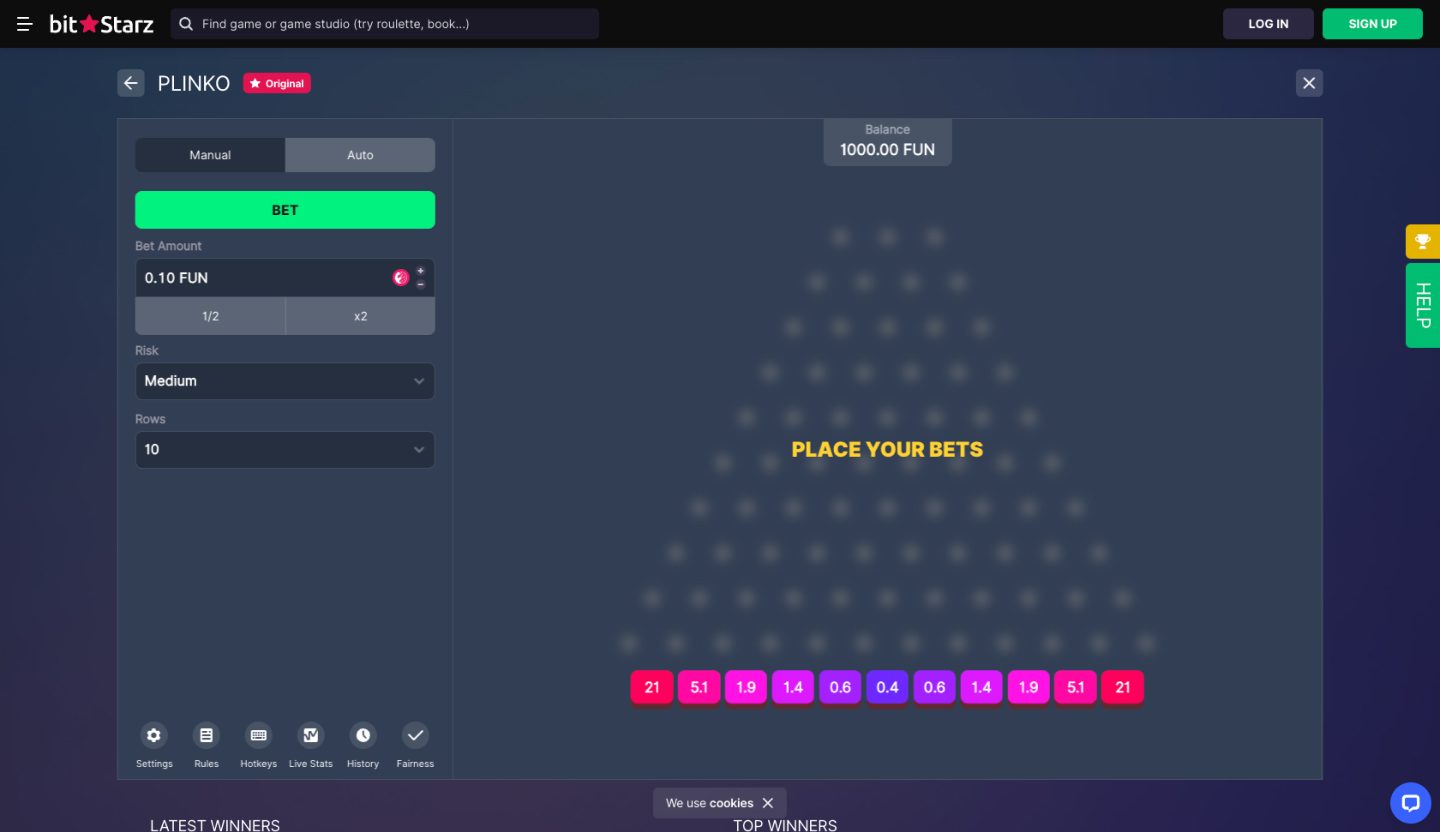 BitStarz Casino Screenshot