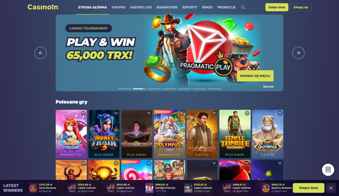 CasinoIn Screenshot