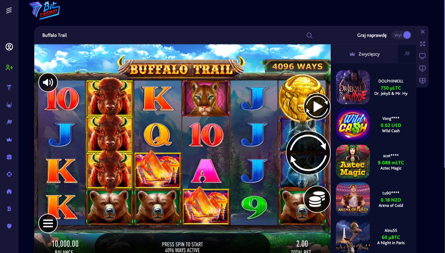 7bit Casino Screenshot