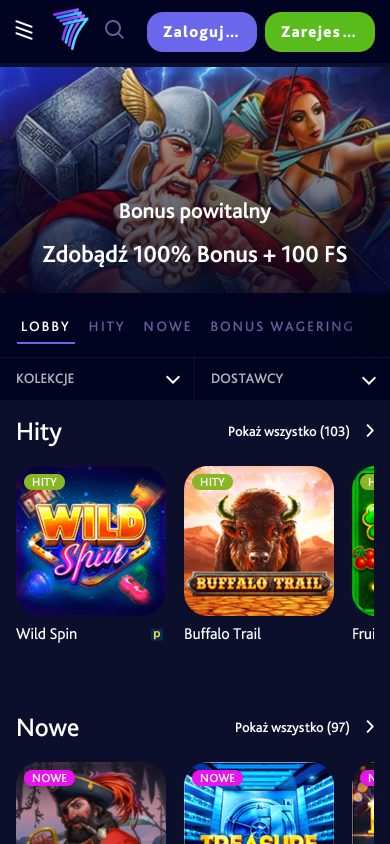 7bit Casino Screenshot