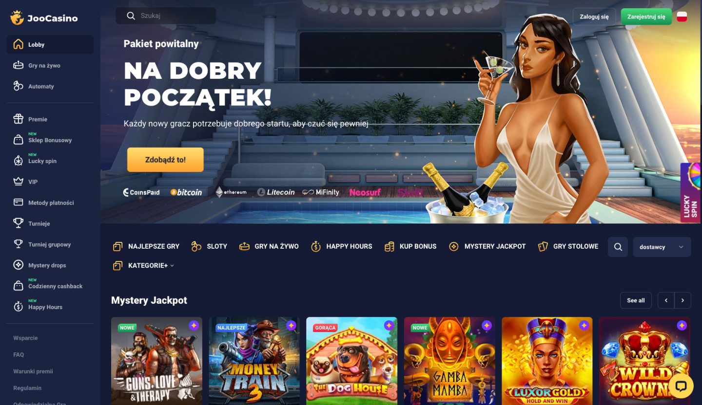 Joo Casino Screenshot