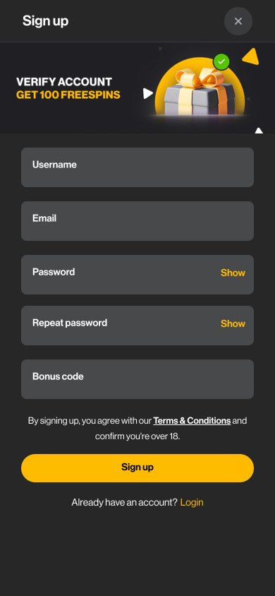 FortuneJack Casino Screenshot