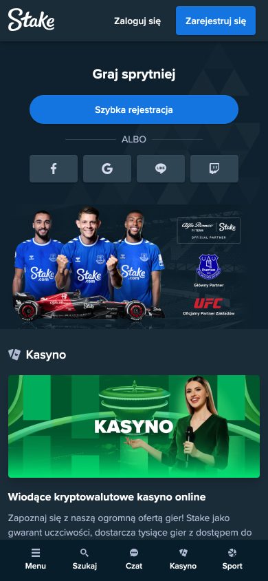 Stake Casino Screenshot
