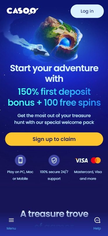 Casoo Casino Screenshot