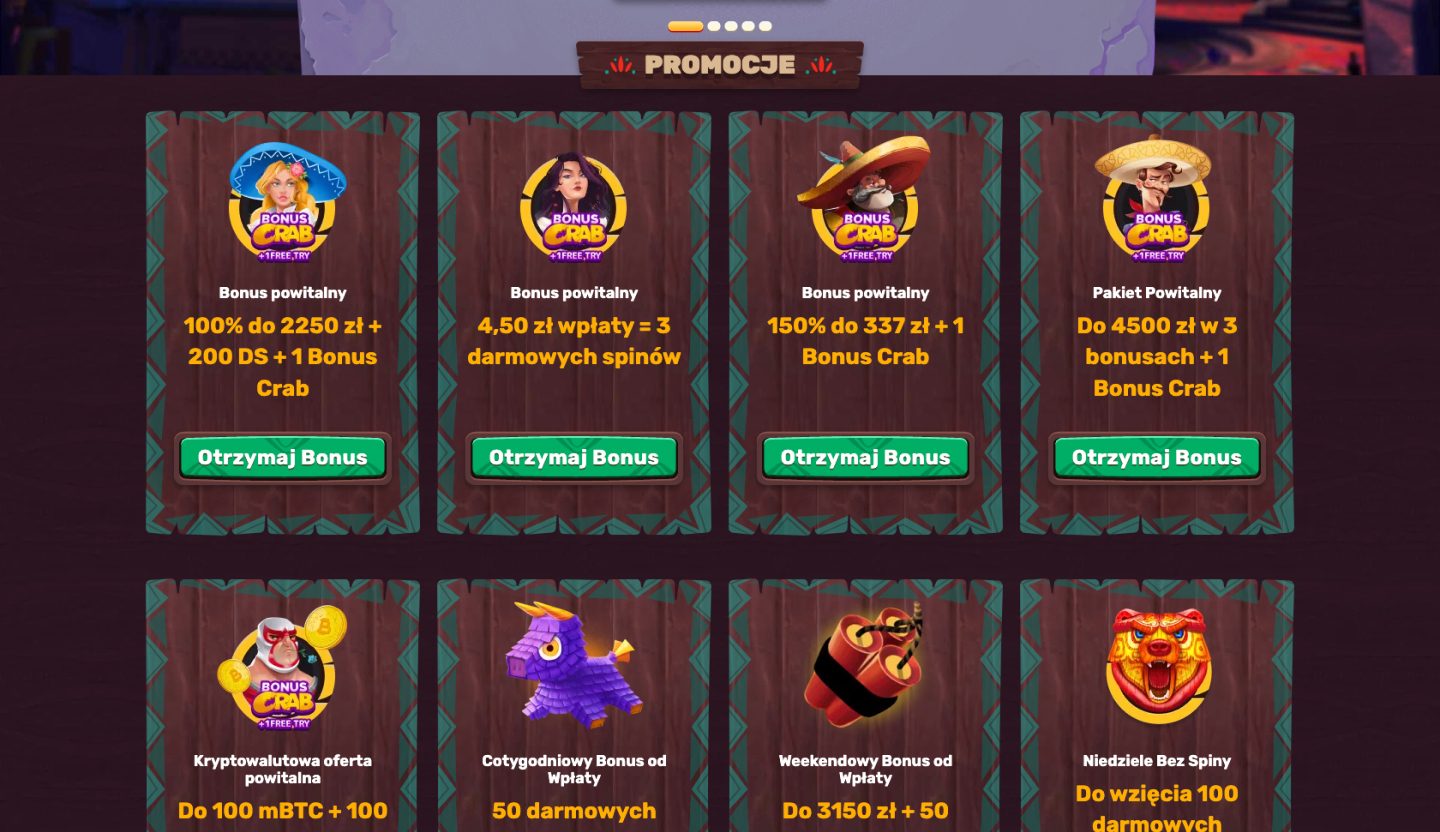 5Gringos Casino Screenshot