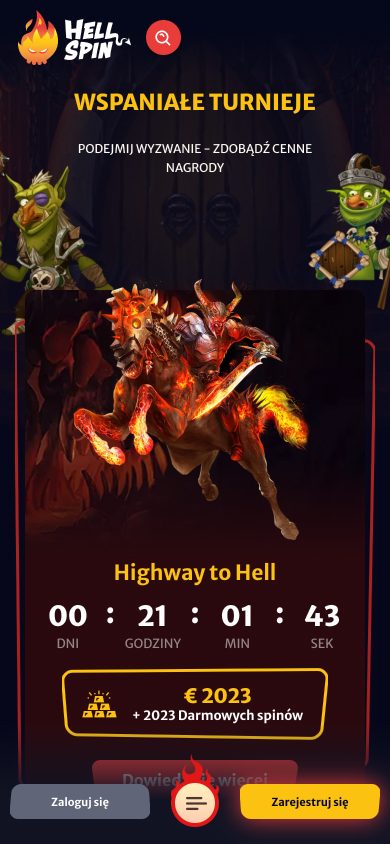 HellSpin Casino Screenshot