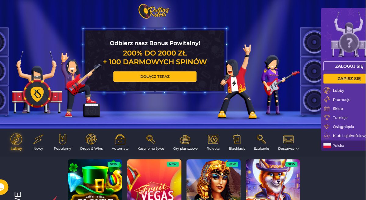 Rolling Slots Casino Screenshot