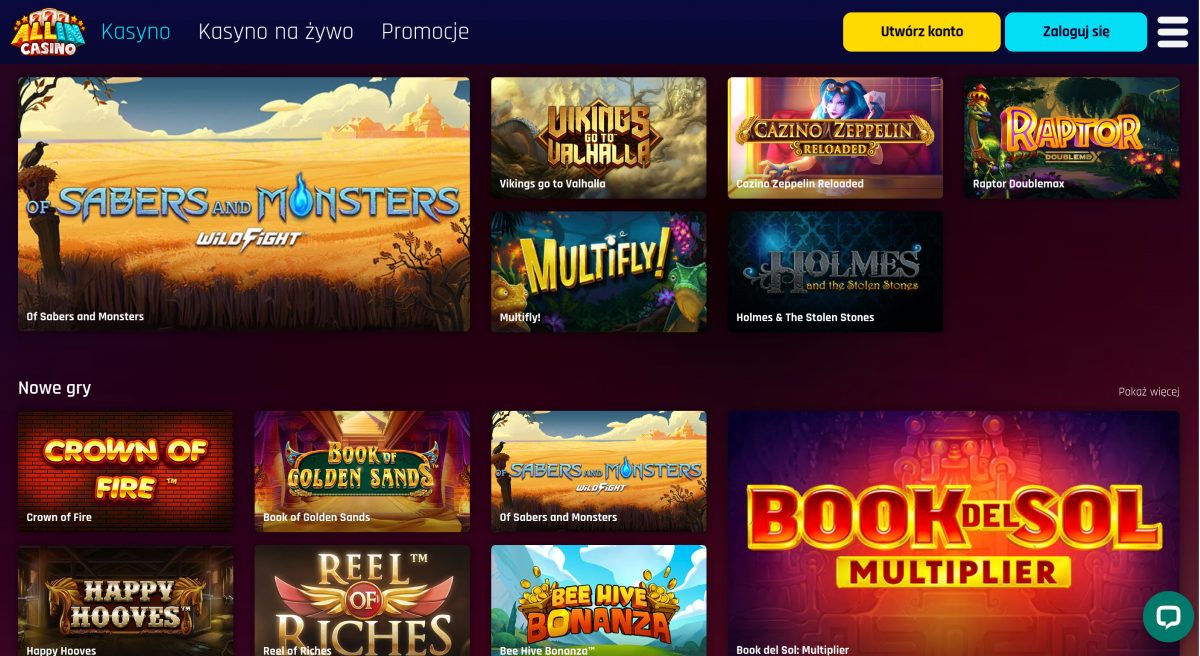 All In Casino Screenshot