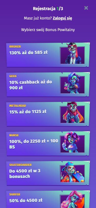 Casombie Casino Screenshot