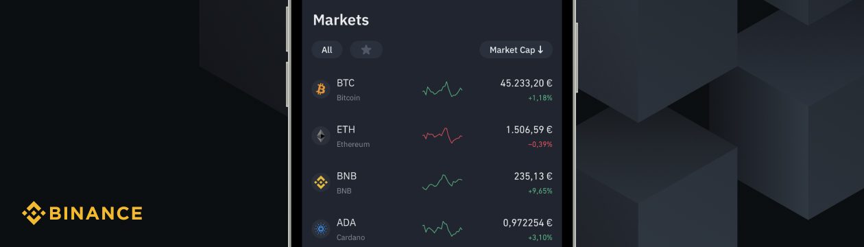 Aplikacja BinanceBinance - Najbezpieczniejsza giełda kryptowalutowa