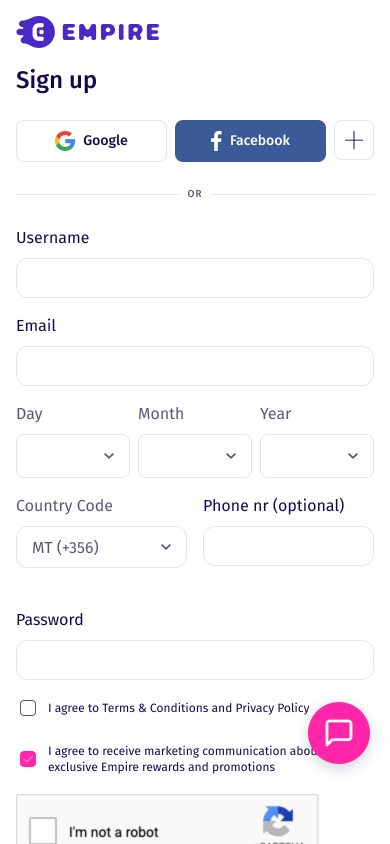 Empire.io Casino Screenshot