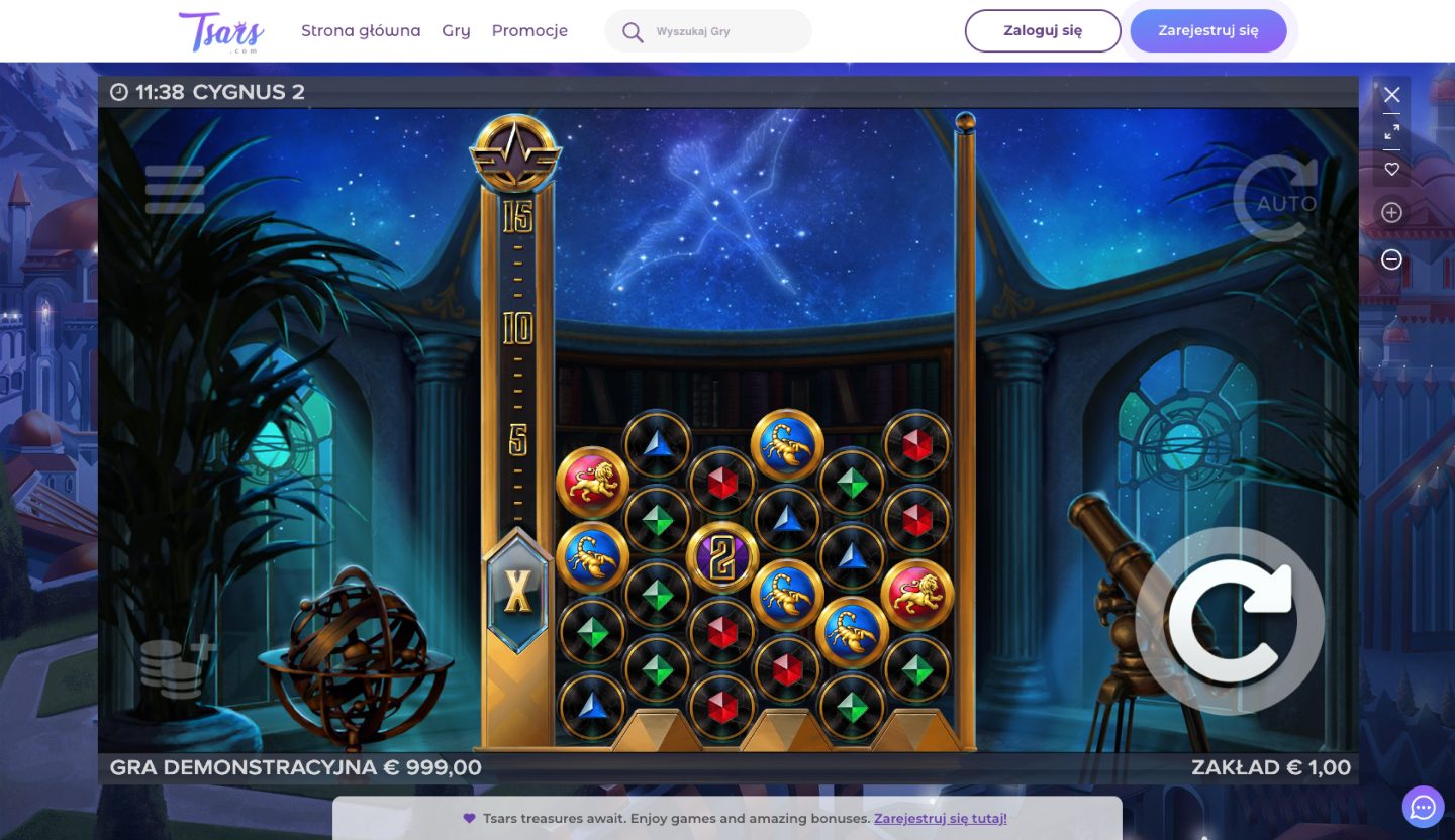 Tsars Casino Screenshot