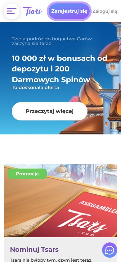 Tsars Casino Screenshot