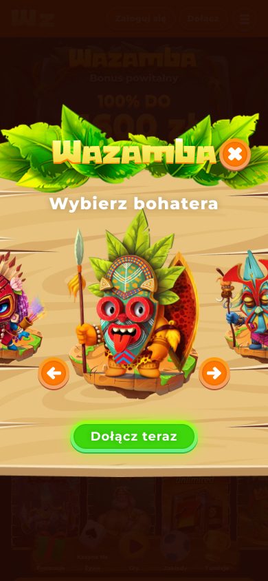 Wazamba Casino Screenshot
