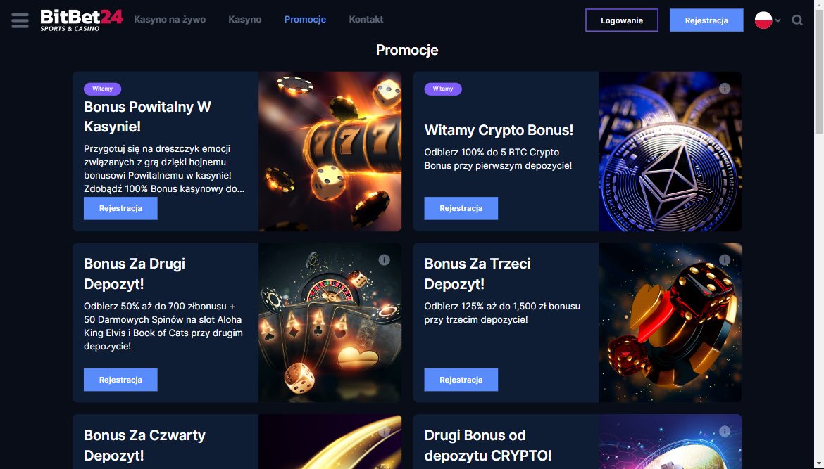 BitBet24 Casino Screenshot
