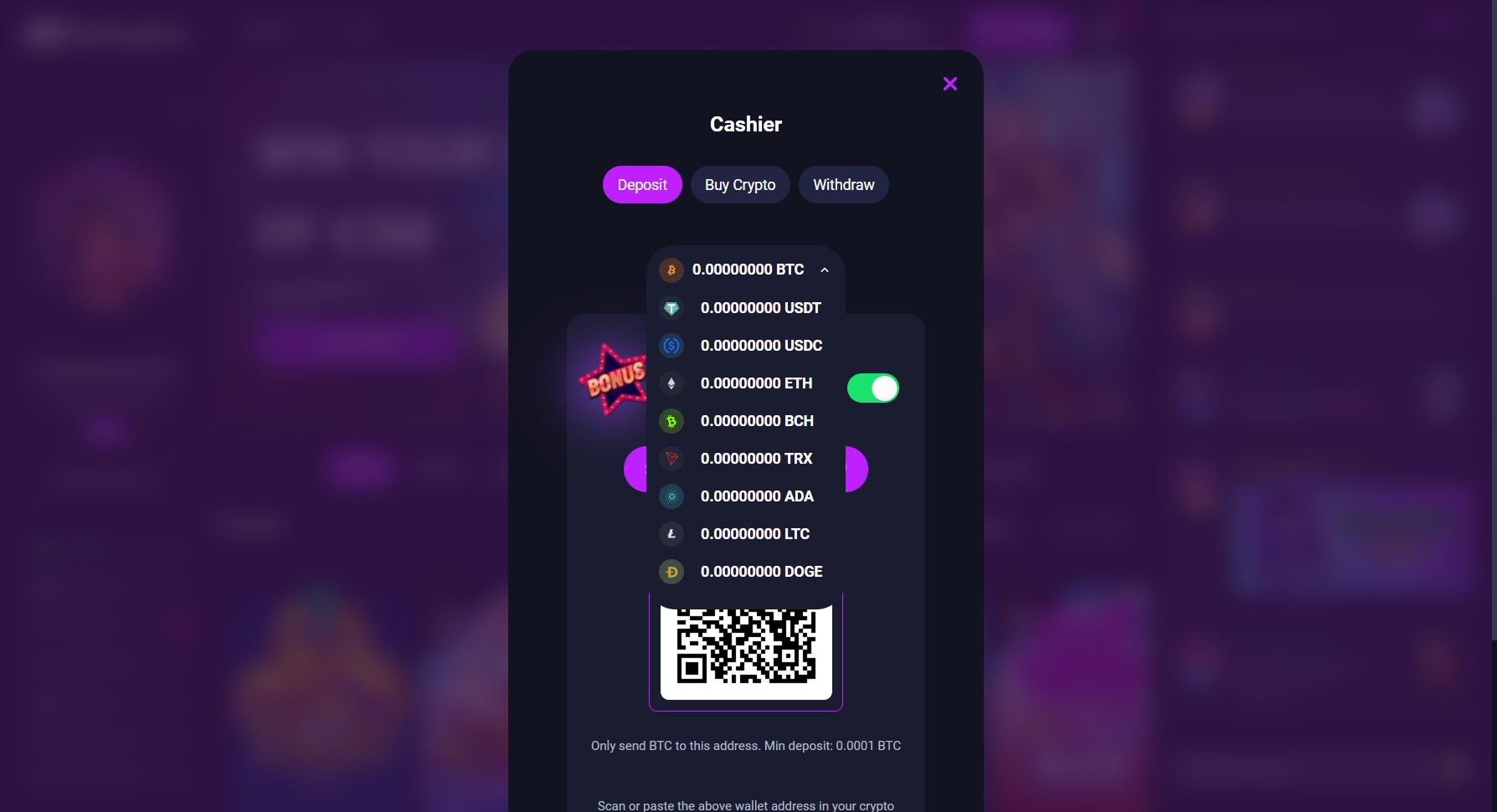Metaspins Kasyno Metody wpłat