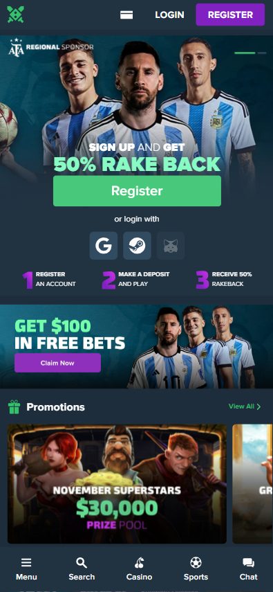 Duelbits Casino Screenshot