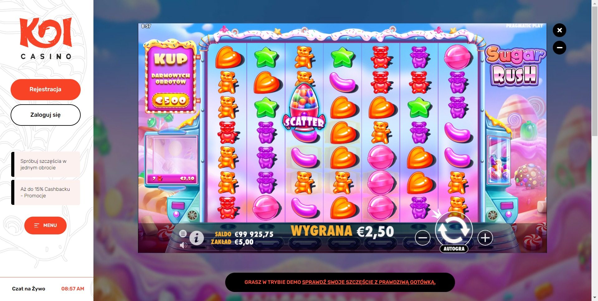 KoiCasino Screenshot