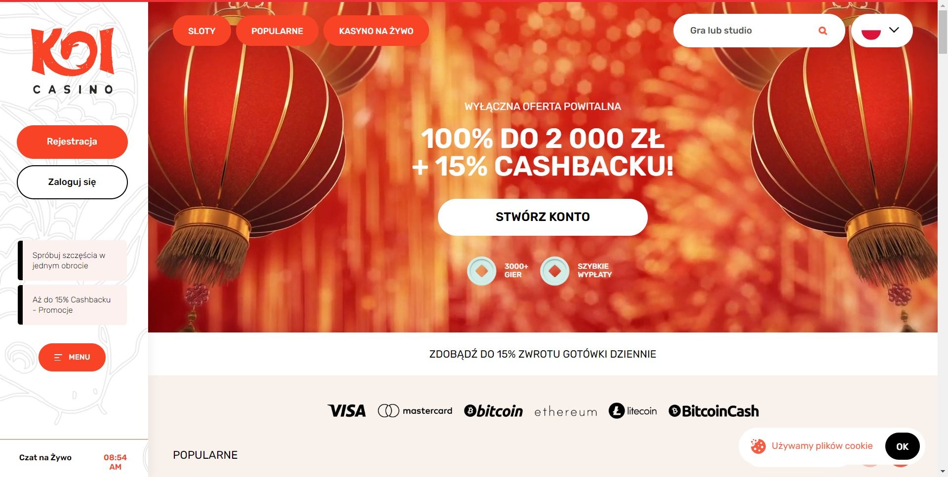 KoiCasino Screenshot