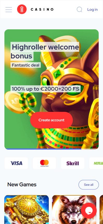 OXI Casino Screenshot