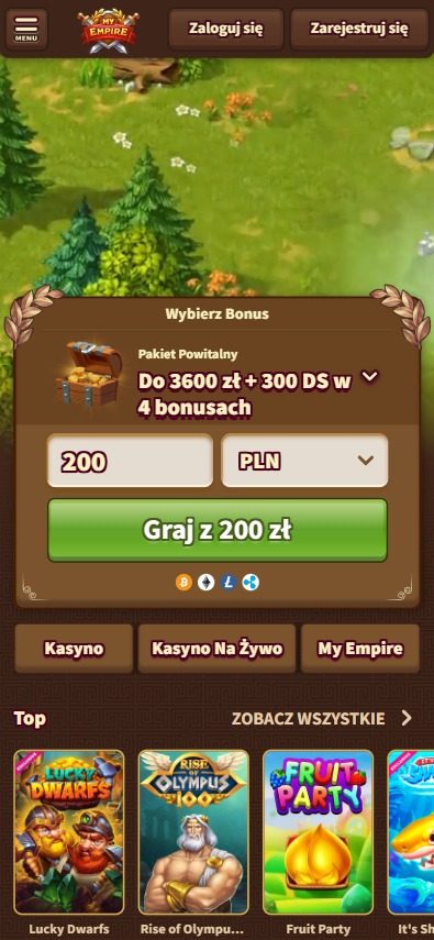 MyEmpire Casino Screenshot