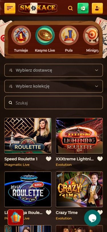 SmokAce Casino Screenshot