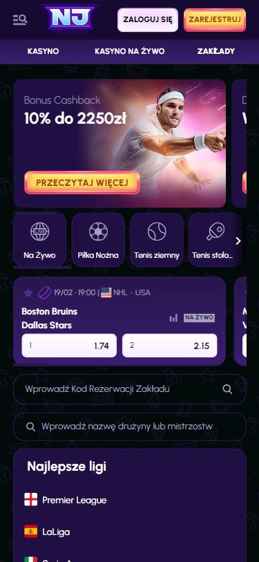 NovaJackpot Casino Screenshot