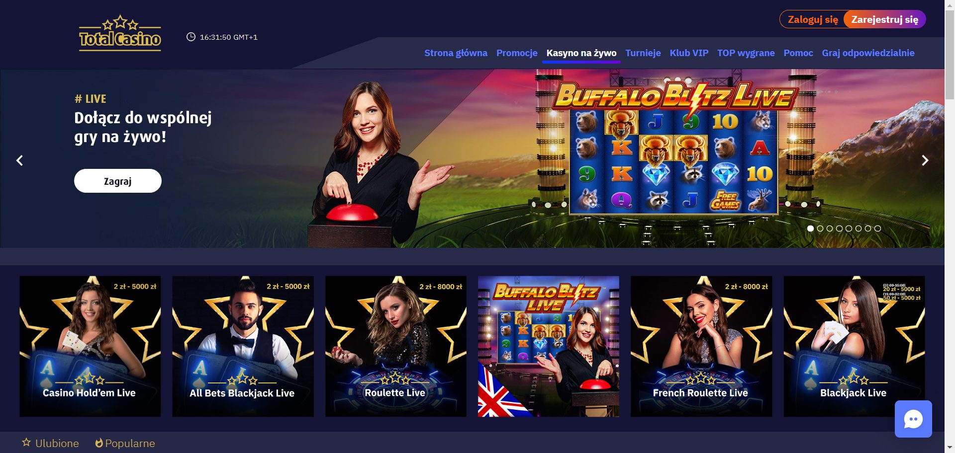 Total Casino Screenshot