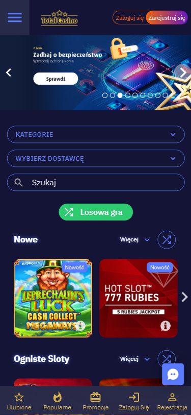 Total Casino Screenshot