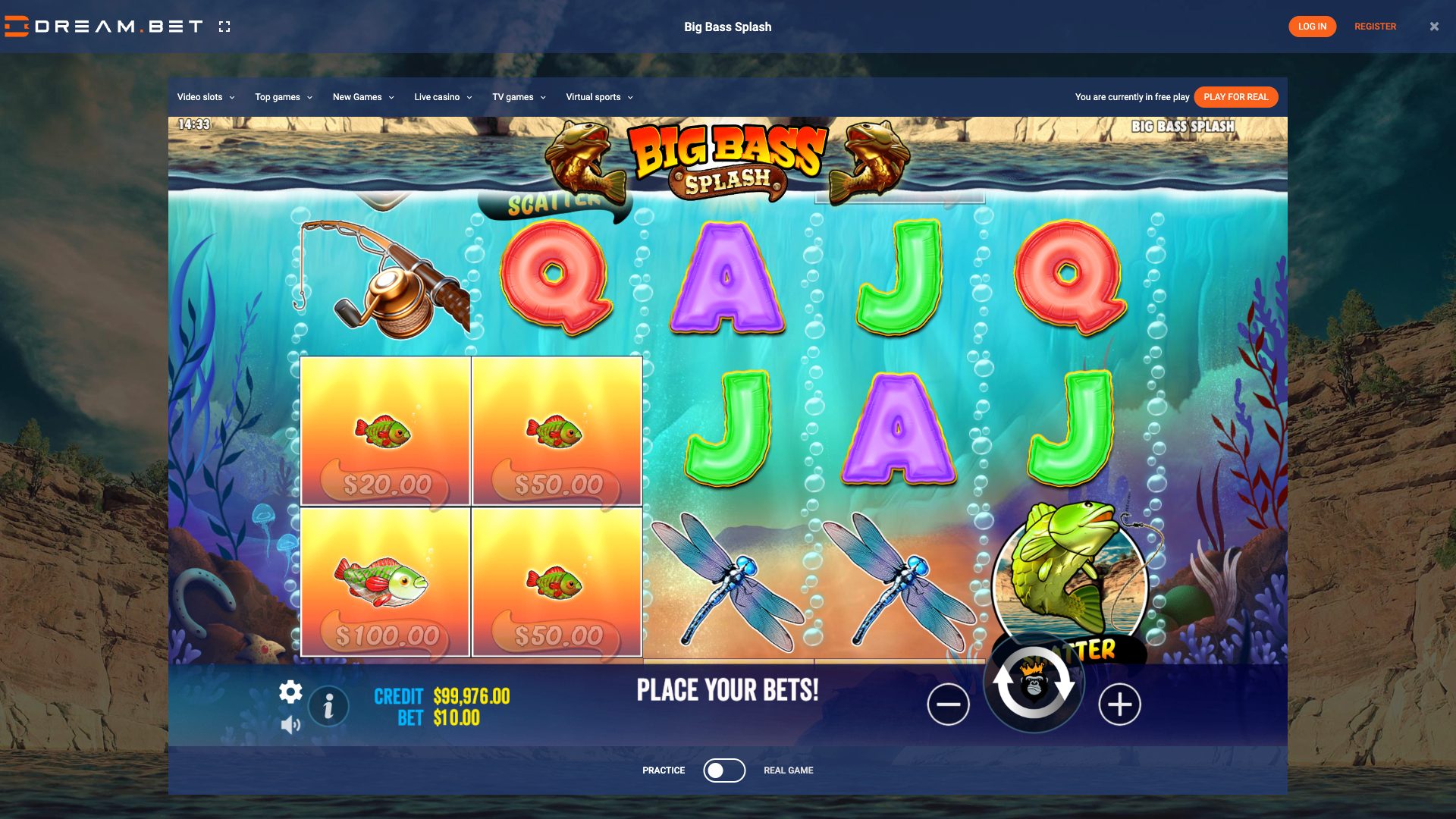 Dream.Bet Casino Screenshot