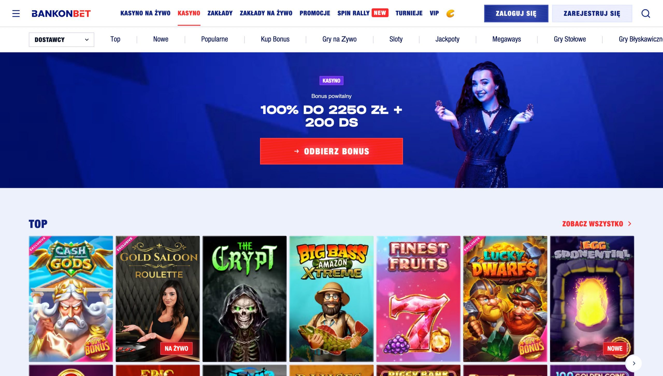 BankonBet Casino Screenshot
