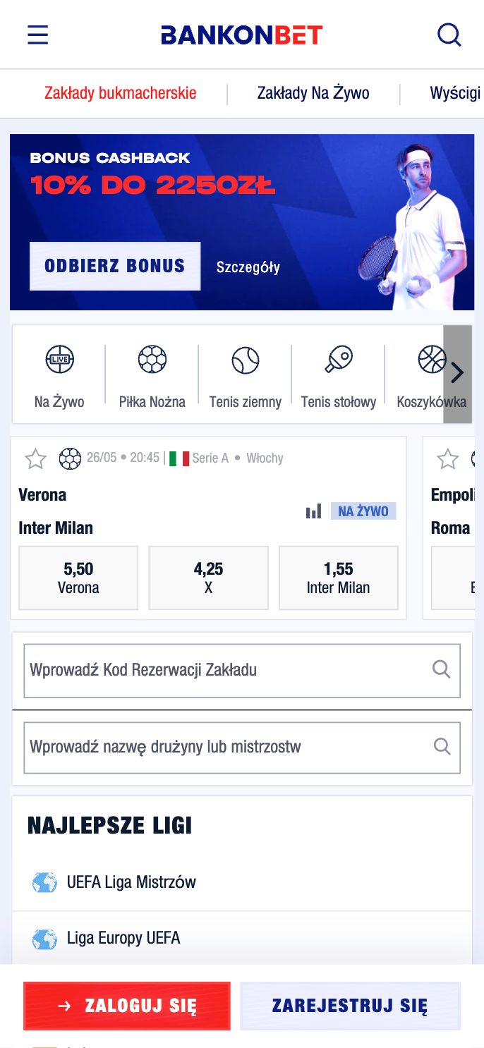 BankonBet Casino Screenshot