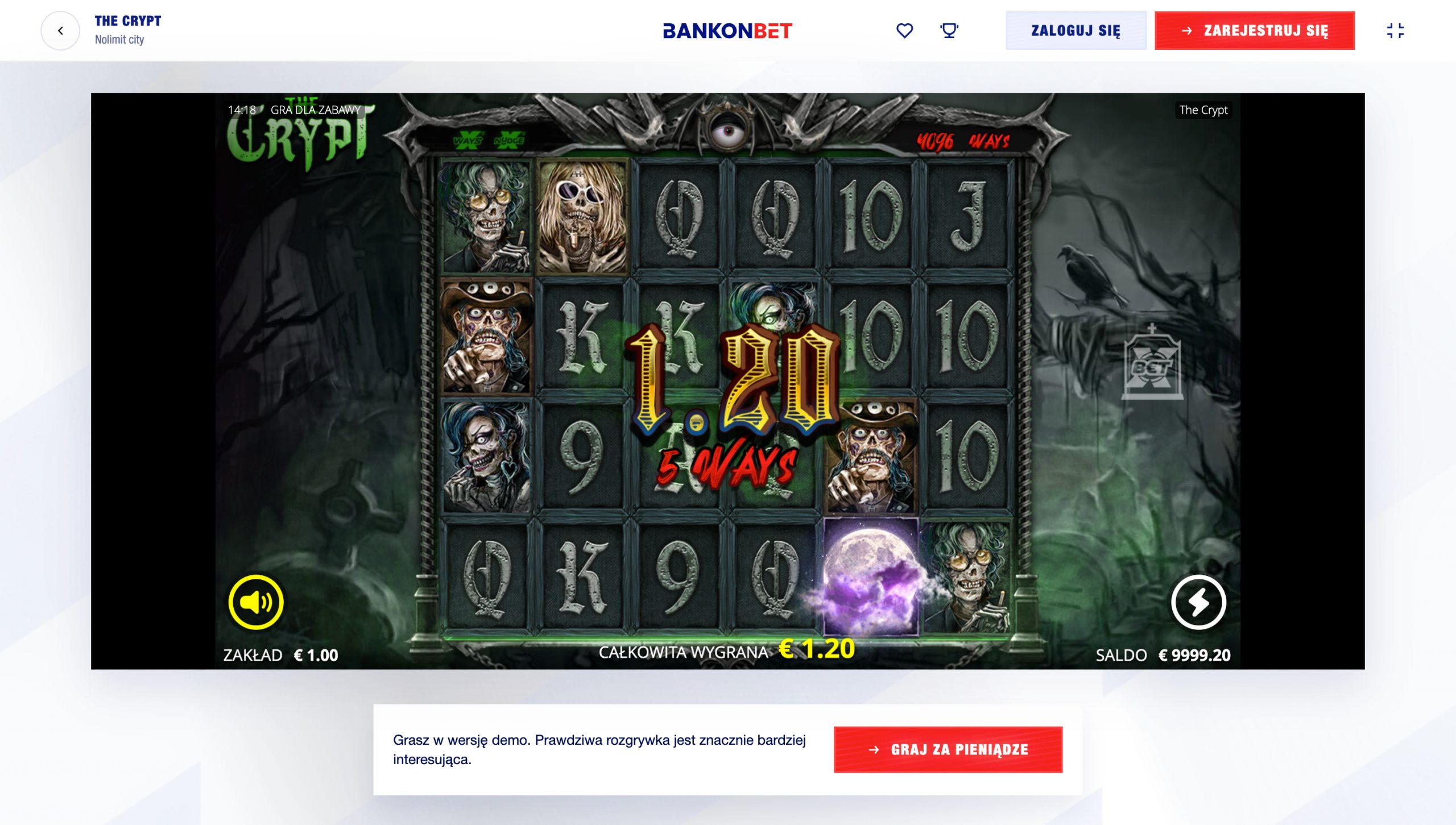 BankonBet Casino Screenshot