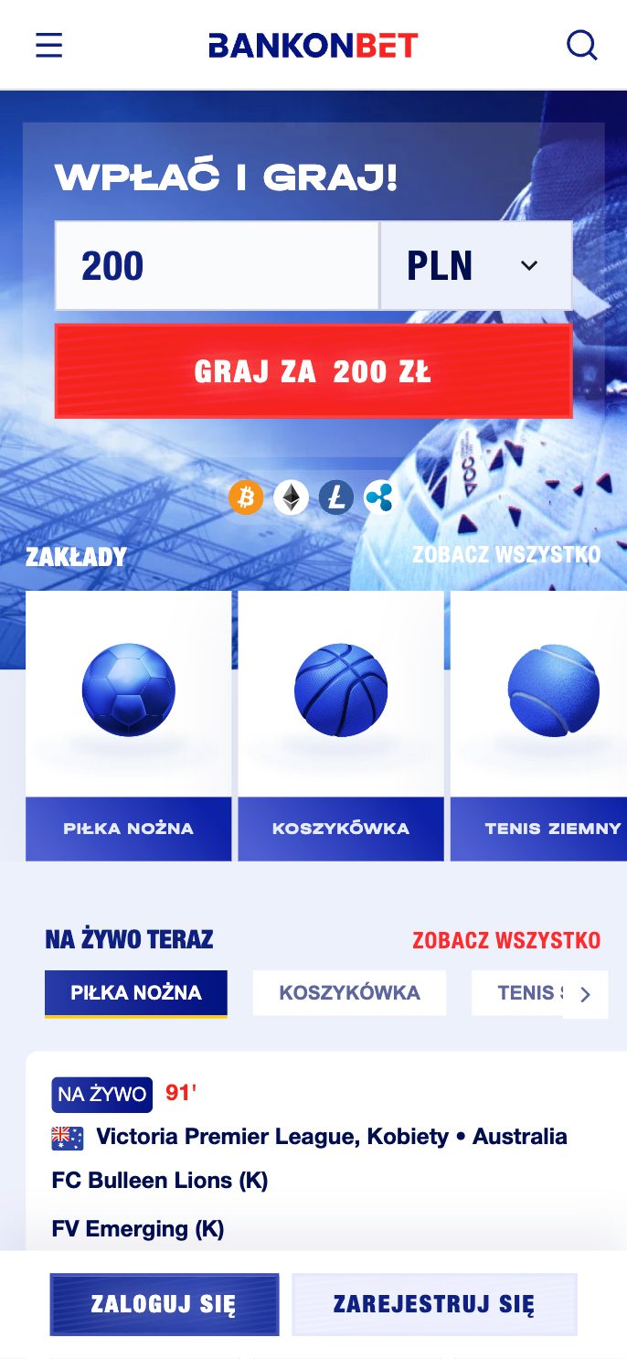 BankonBet Casino Screenshot