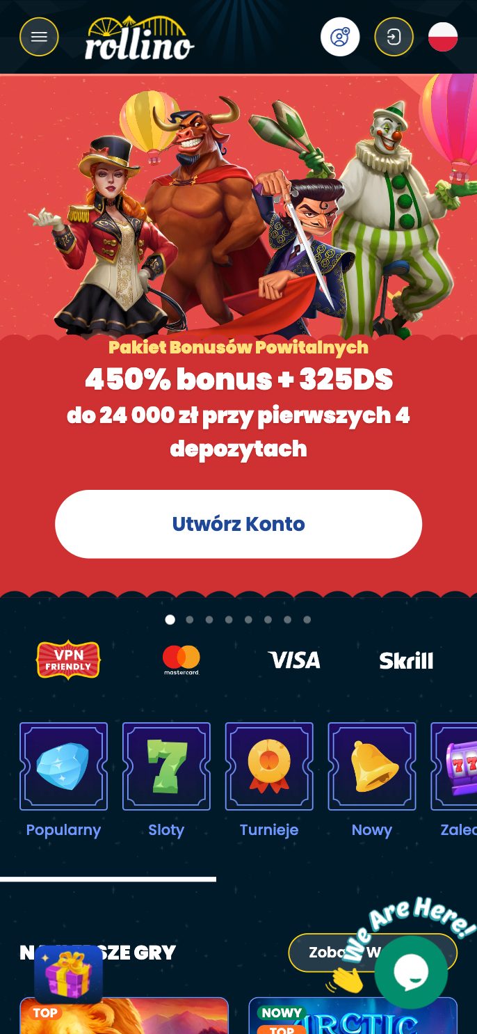 Rollino Casino Screenshot