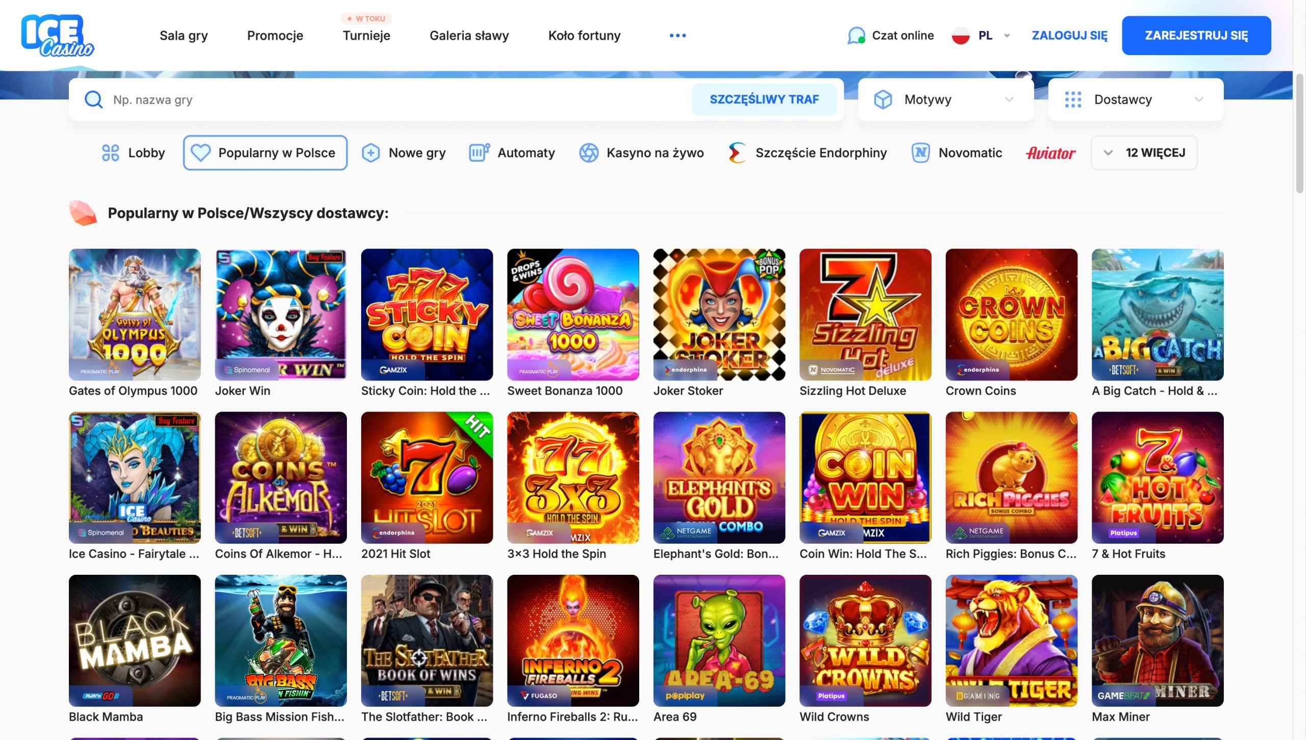 IceCasino Screenshot