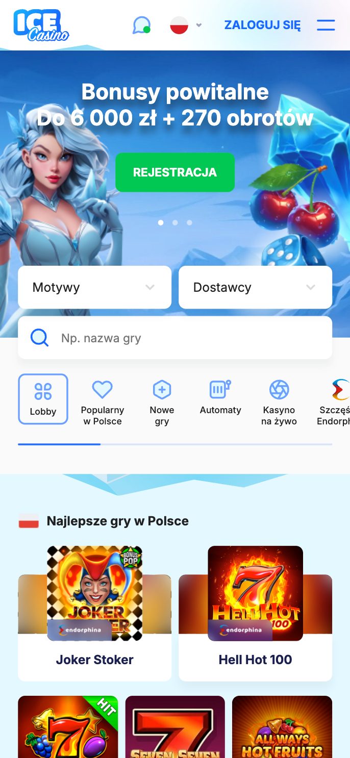 IceCasino Screenshot