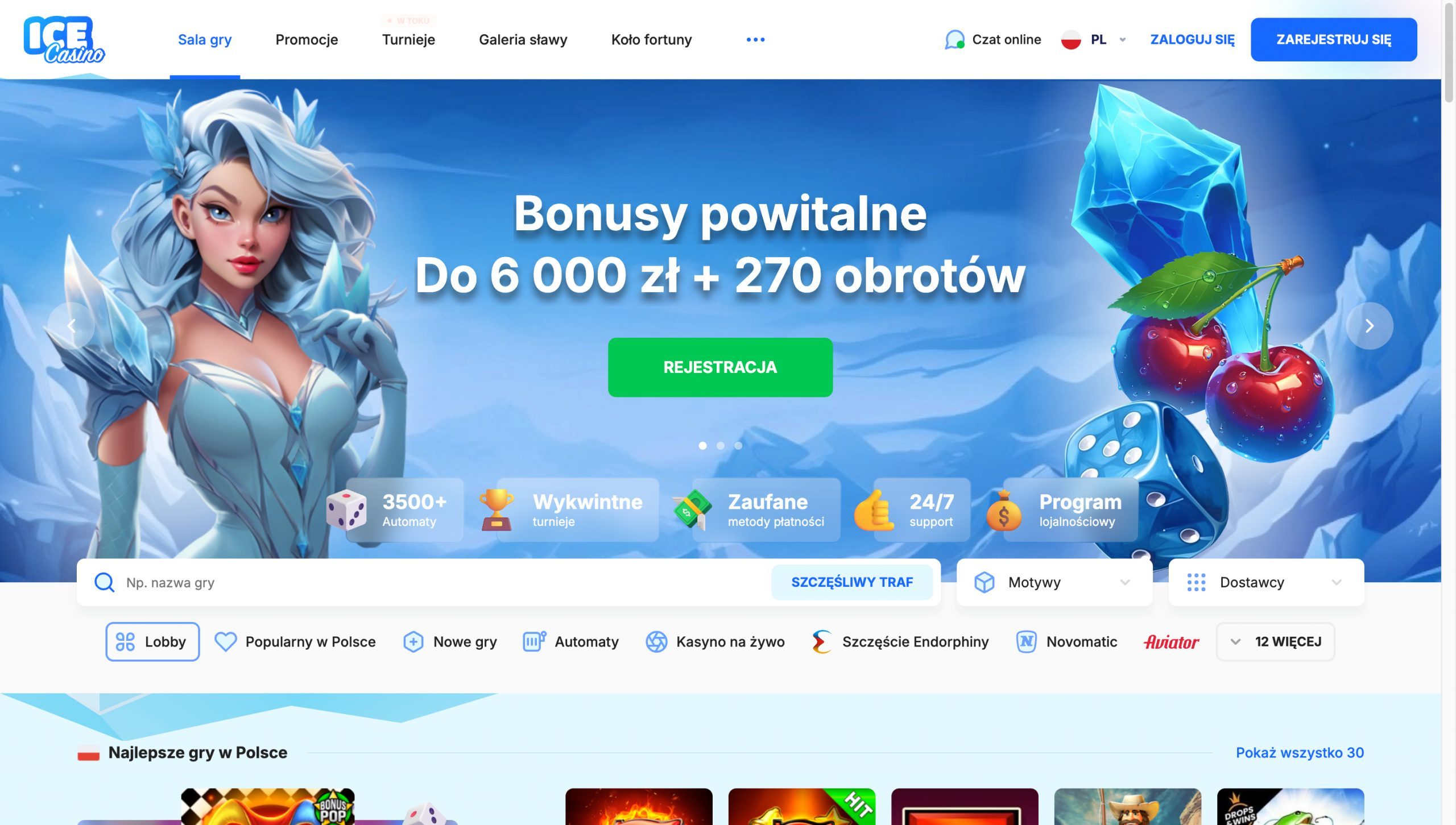 IceCasino Screenshot