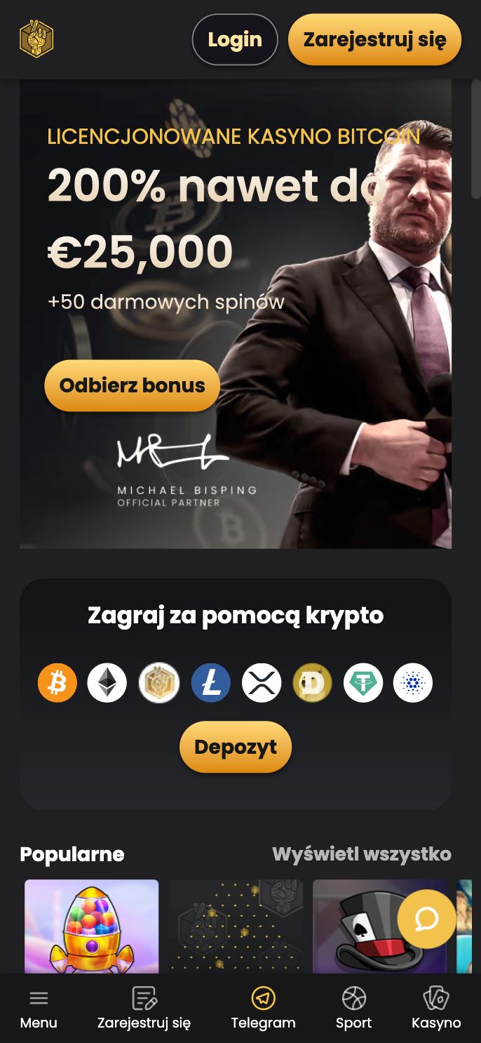 LuckyBlock Casino Screenshot