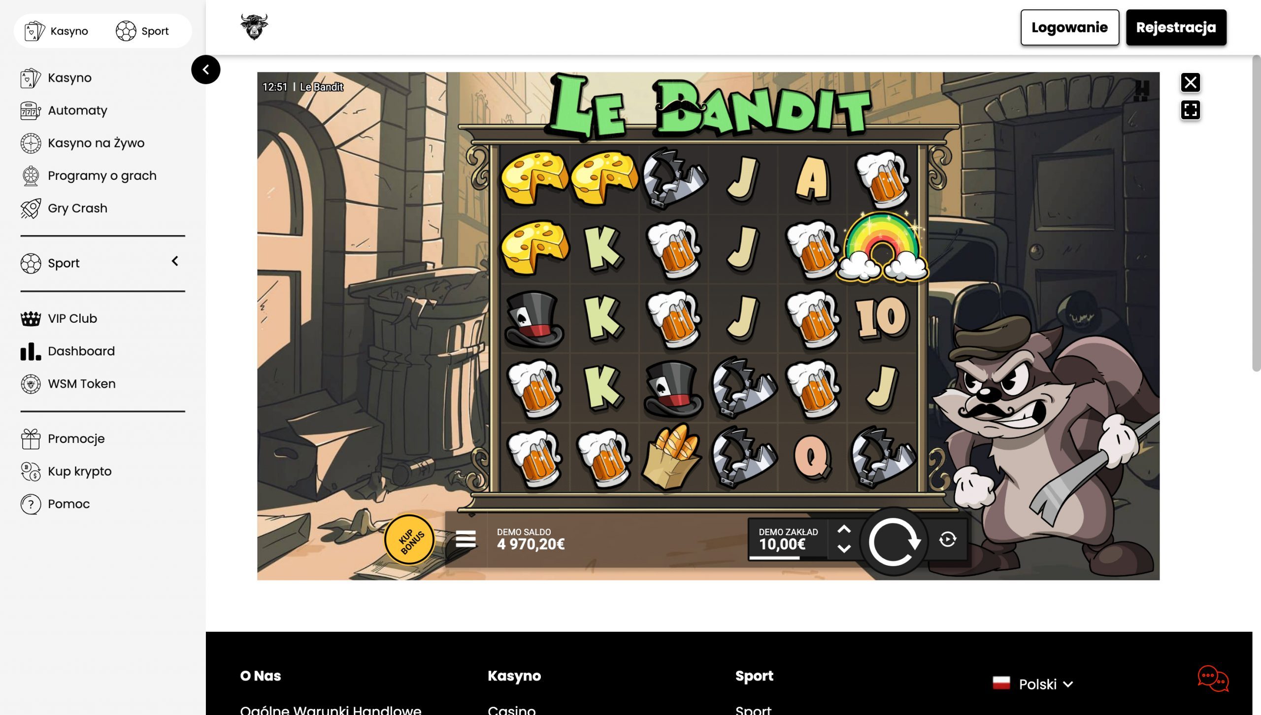 Wall Street Memes Casino Screenshot