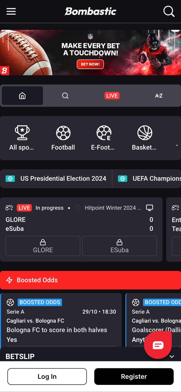 Bombastic Casino Screenshot