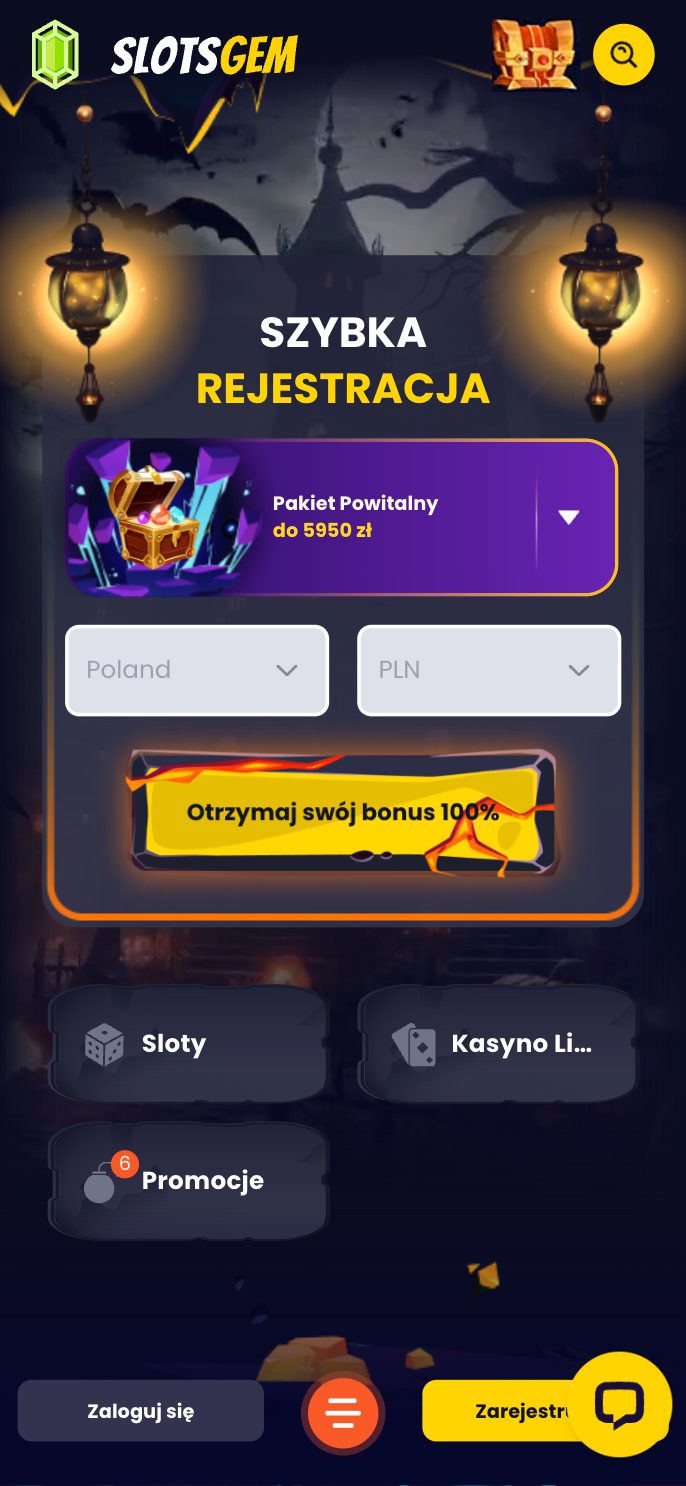 Slotsgem Casino Screenshot